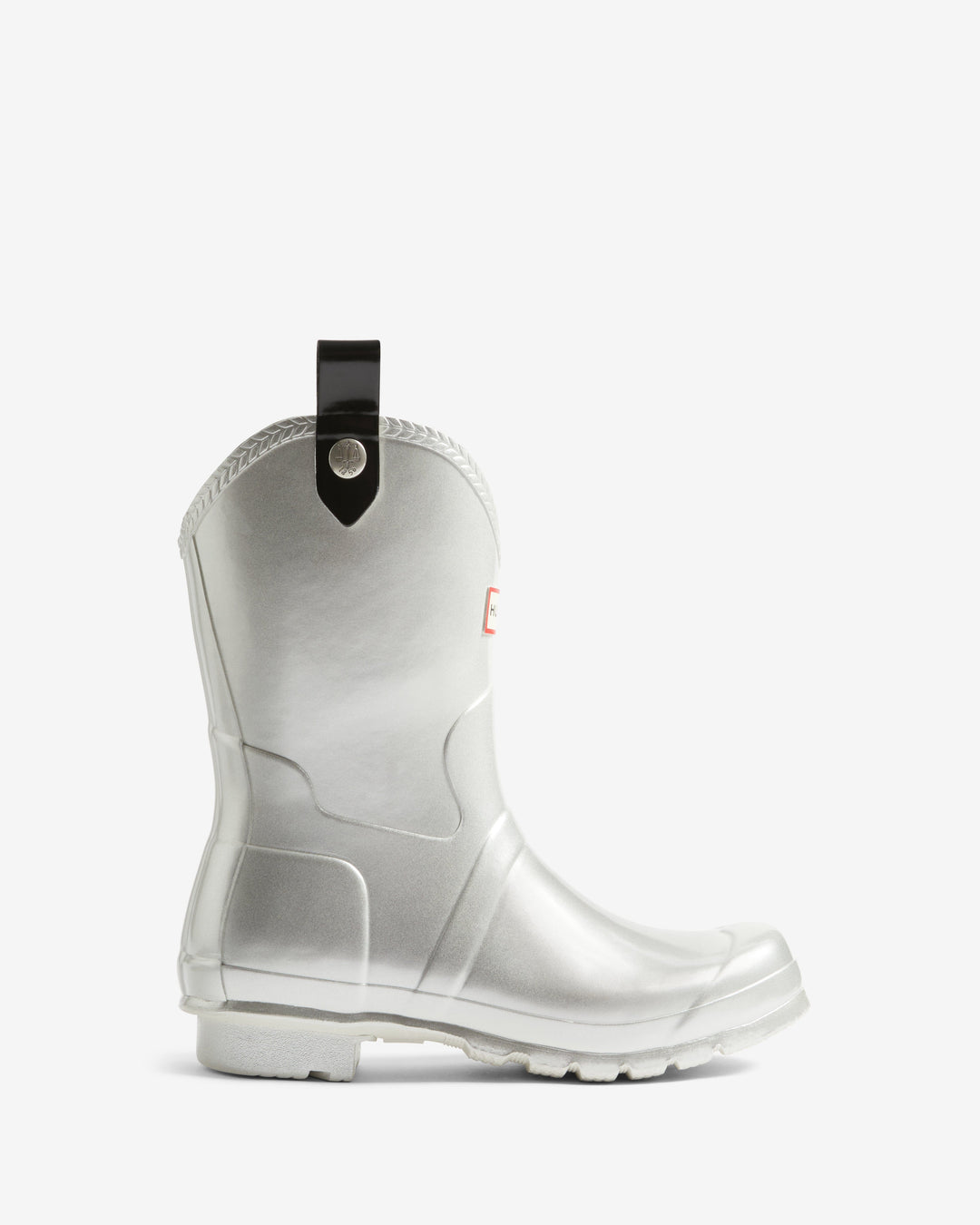 Hunter - Womens Original Cowboy Boot Metallic Hfrw0008261sil - Silver Støvler 