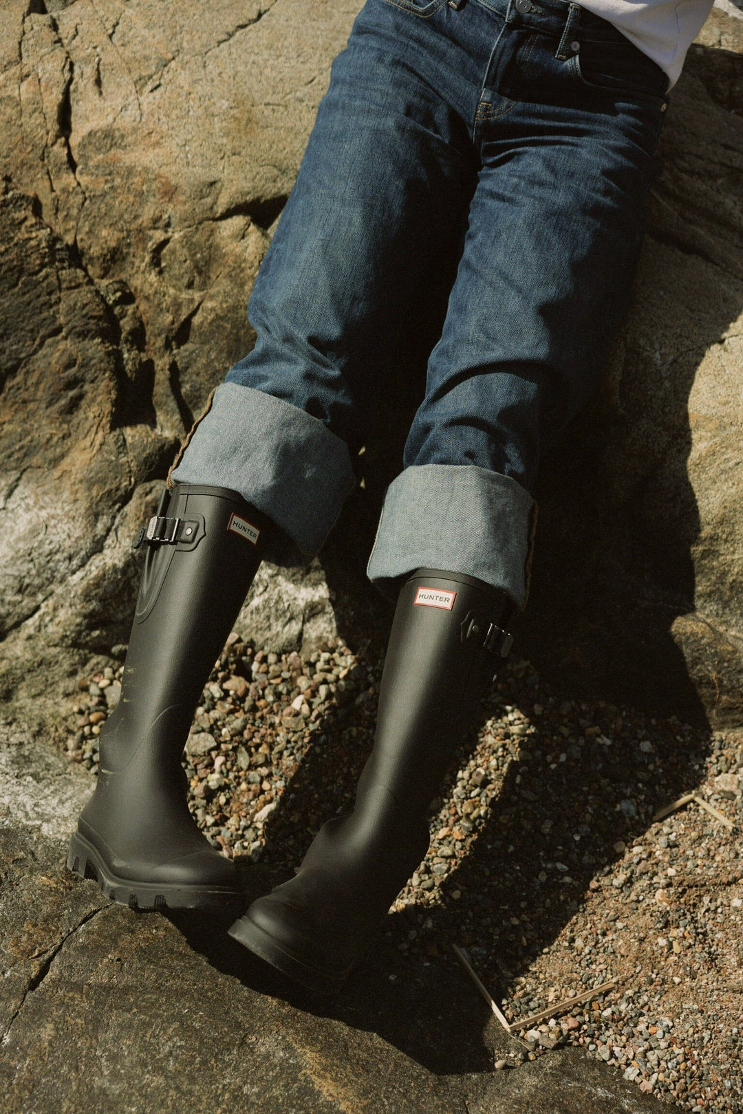 Hunter - Womens Original Tall Boot Wft1000rmablk - Black Gummistøvler 