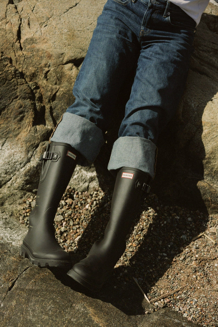 Hunter - Womens Original Tall Boot Wft1000rmablk - Black Gummistøvler 