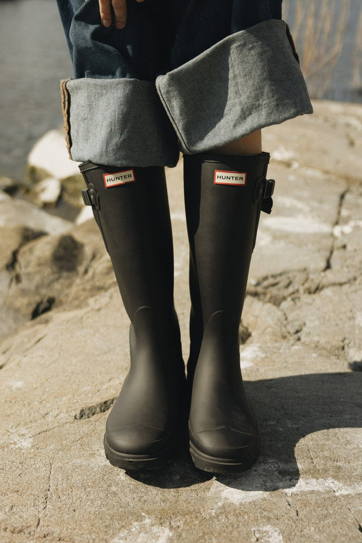 Hunter - Womens Original Tall Boot Wft1000rmablk - Black Gummistøvler 
