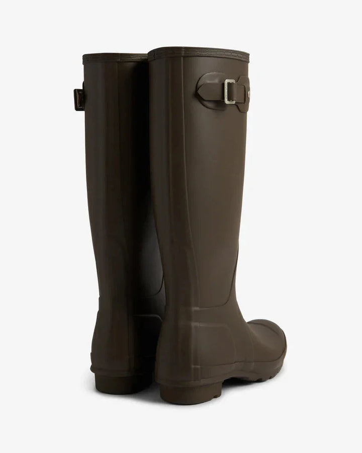 Hunter - Womens Original Tall Boot Wft1000rmacb - Chocolate Brown Gummistøvler 