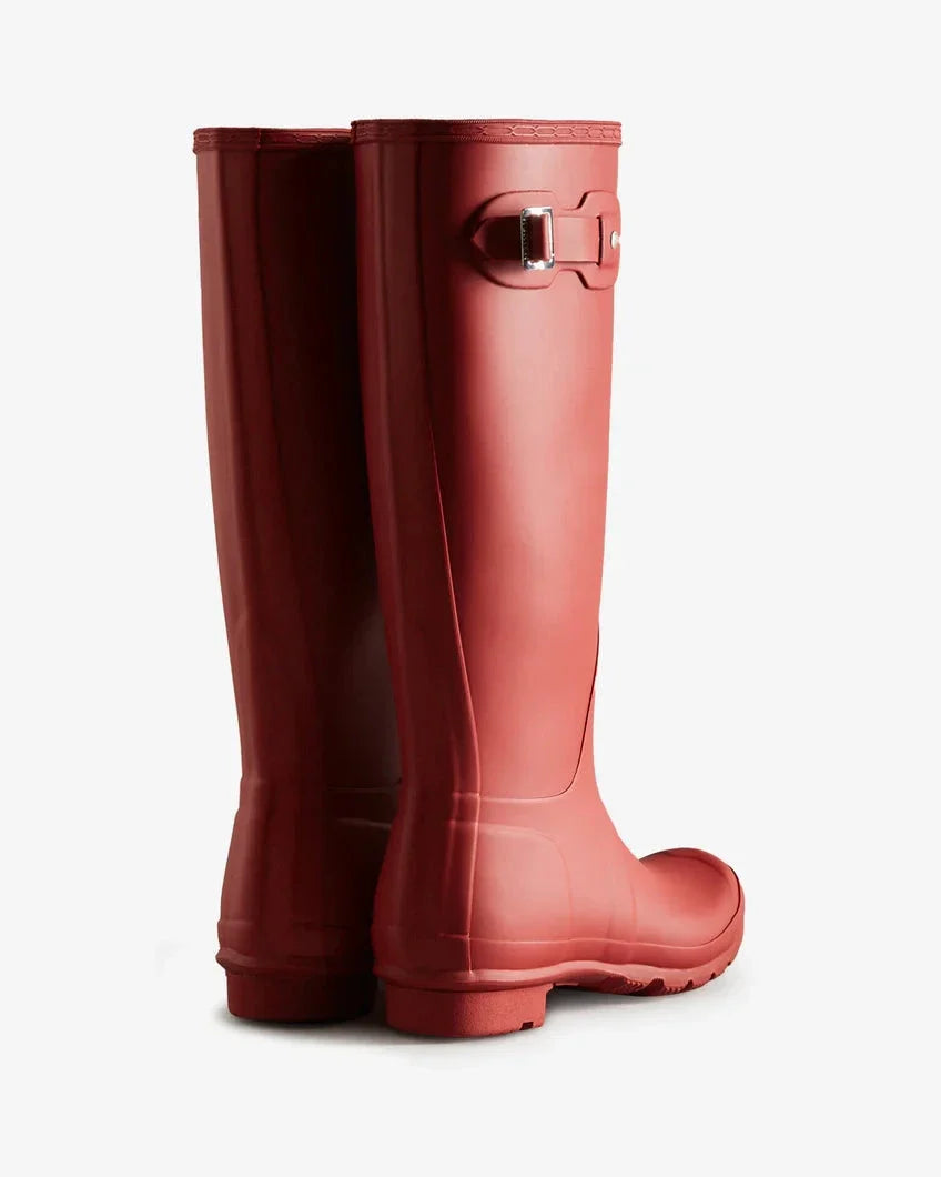Hunter - Womens Original Tall Boot Wft1000rmamlr - Military Red Gummistøvler 