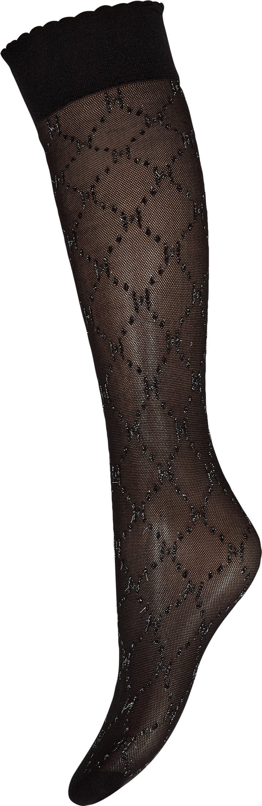 Hype The Detail - Knee High Logo 46213-0 - 1103 - Grå Strømper 