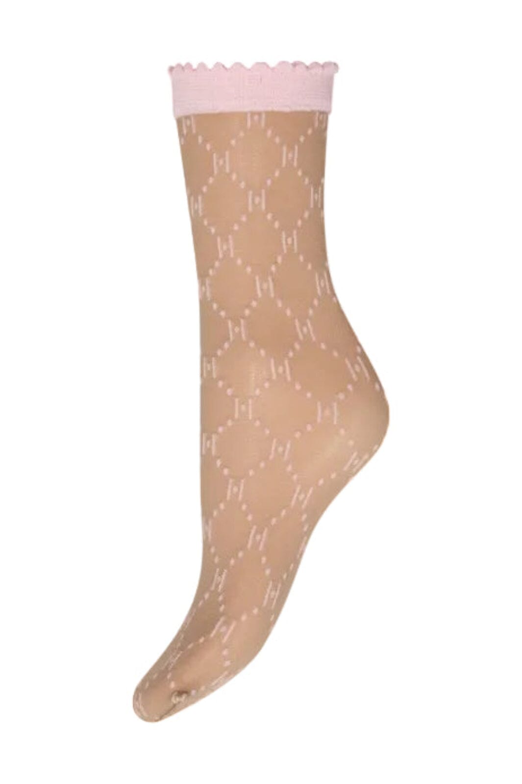 Hype The Detail - Socks Logo 25Den 21113-75 - 6210 - Rose Strømper 