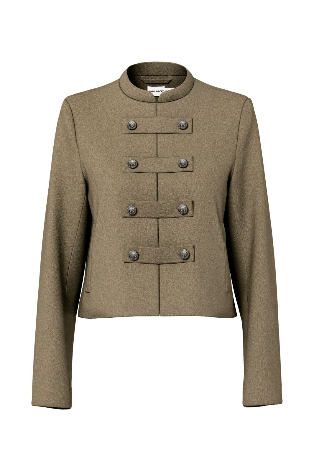 Hypedrop - Hdandrea Cropped Military Jacket 32000627 - 5149892 - Aloe