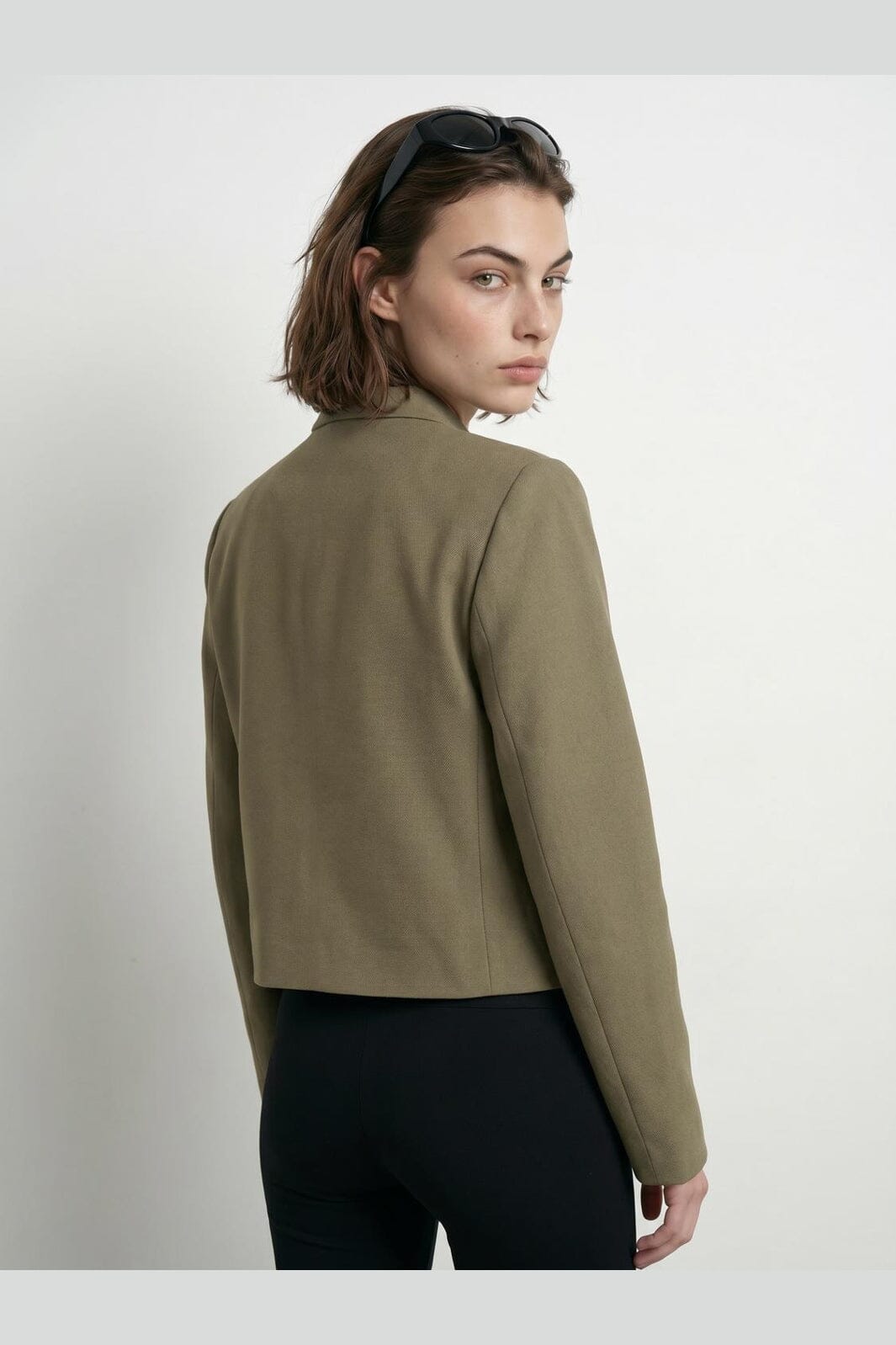 Hypedrop - Hdandrea Cropped Military Jacket 32000627 - 5149892 - Aloe