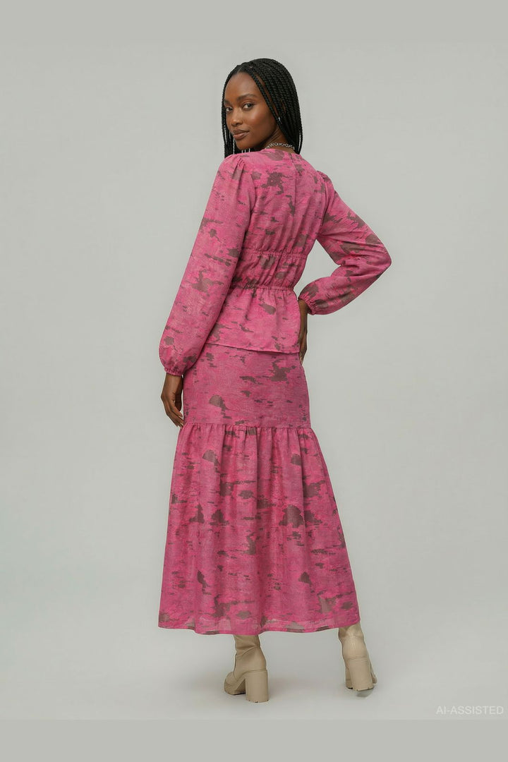 Hypedrop - Hdbriar Ls Tie Shirt 32000618 - 5153028 - Fandango Pink