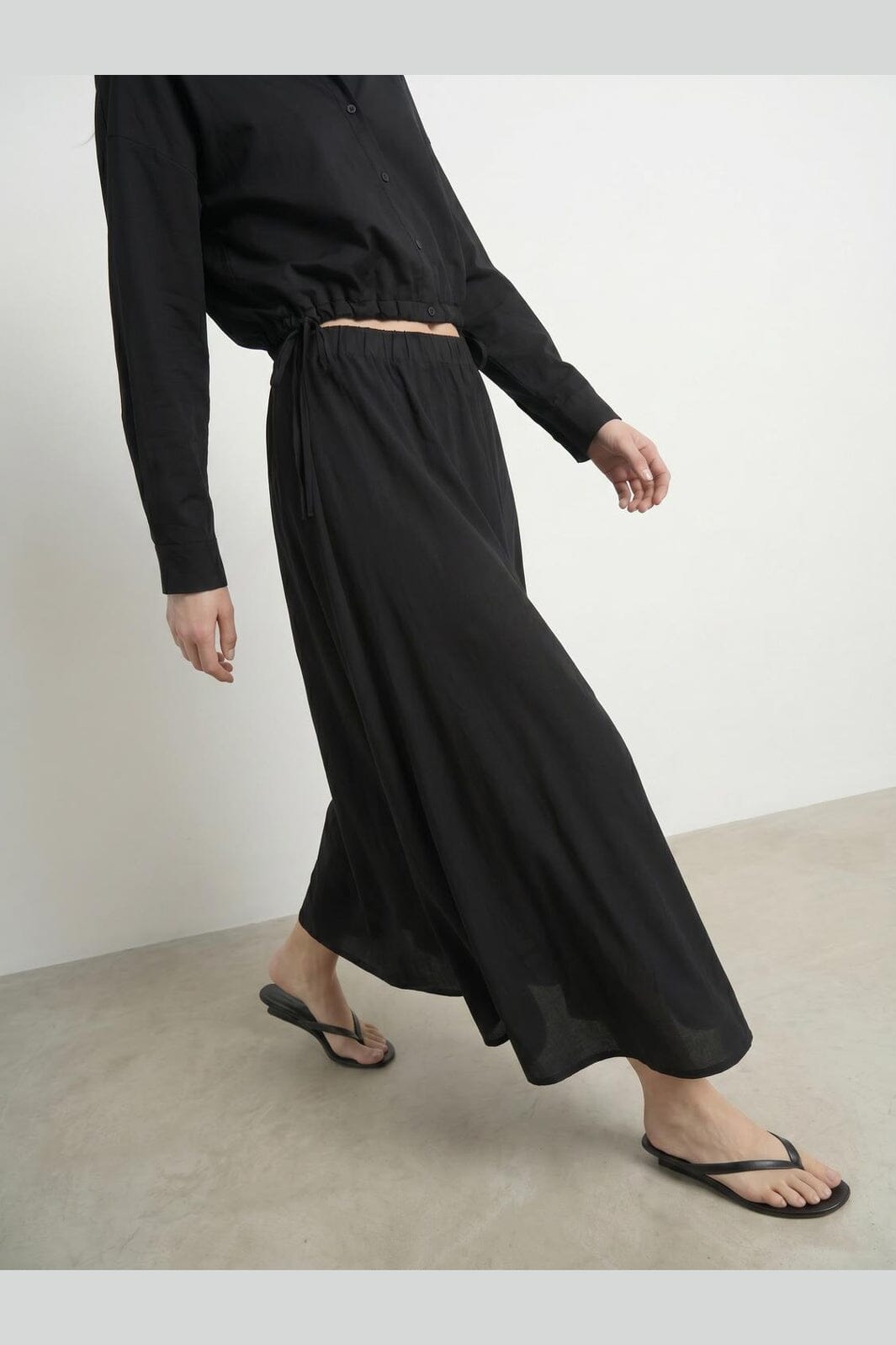 Hypedrop - Hdenya Maxi Skirt 32000732 - 5242688 - Black