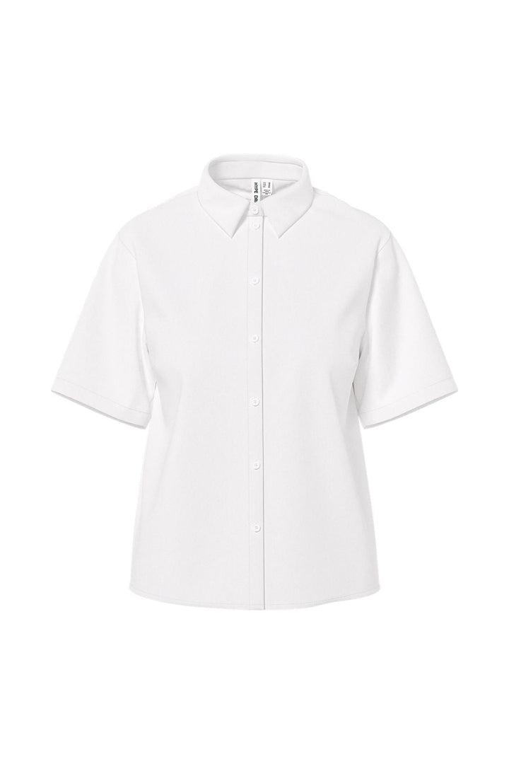 Hypedrop - Hdhailey Ss Boxy Shirt 32000776 - 5180417 - Cloud Dancer