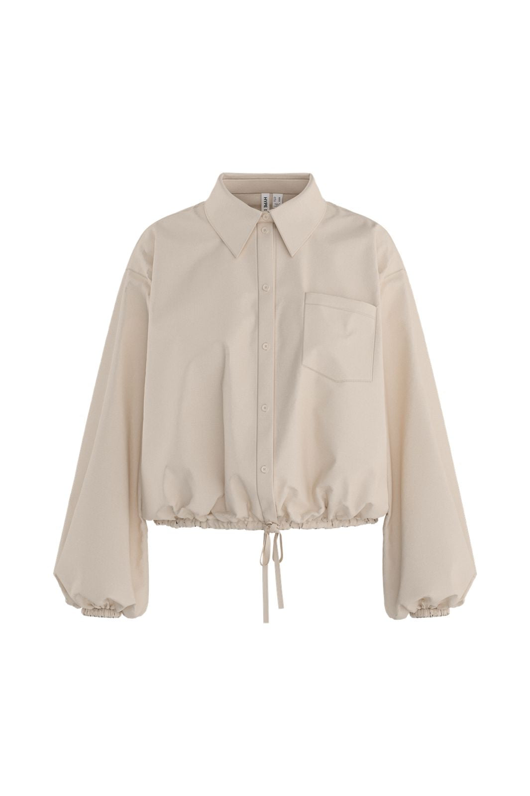 Hypedrop - Hdkaren Ls Volume Tie Shirt 32000841 - 5189344 - White Swan