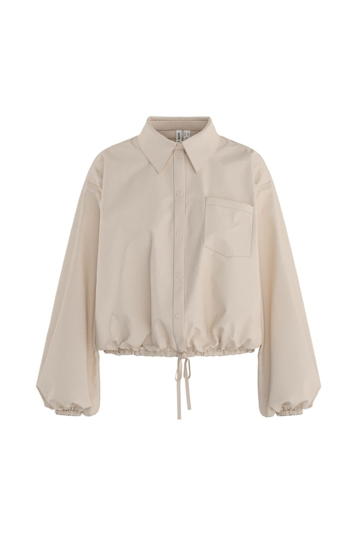 Hypedrop - Hdkaren Ls Volume Tie Shirt 32000841 - 5189344 - White Swan
