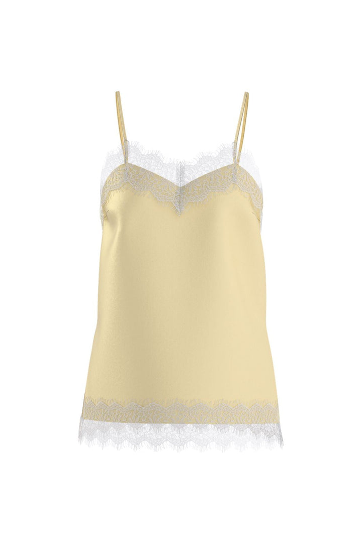 Hypedrop - Hdkimora Lace Strap Top 32000848 - 5191857 - Anise Flower