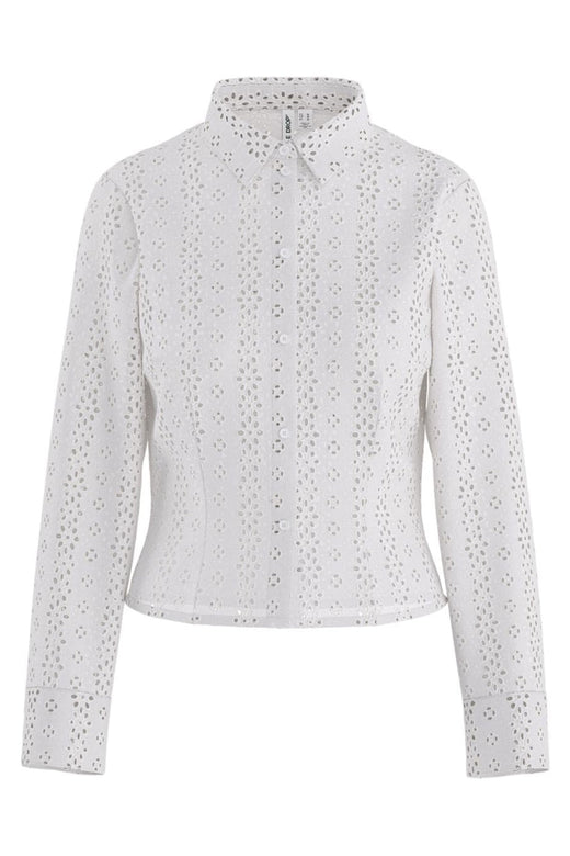 Hypedrop - Hdmarlee Ls Fitted Shirt 32000888 - 5199085 - White