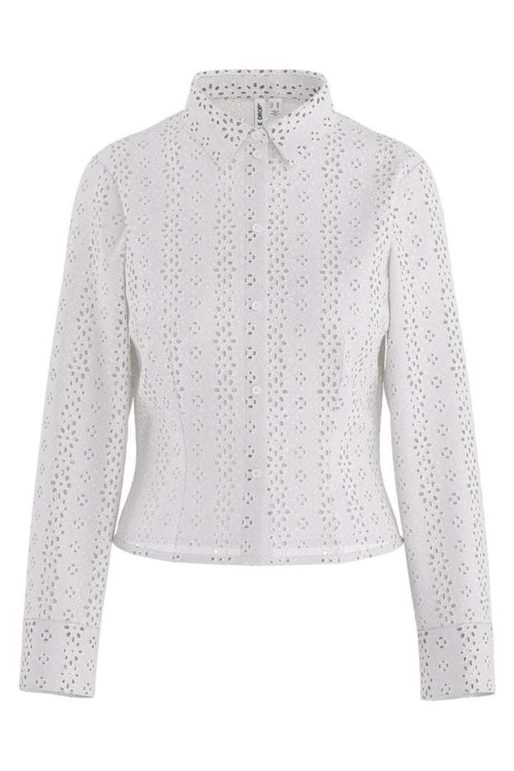 Hypedrop - Hdmarlee Ls Fitted Shirt 32000888 - 5199085 - White
