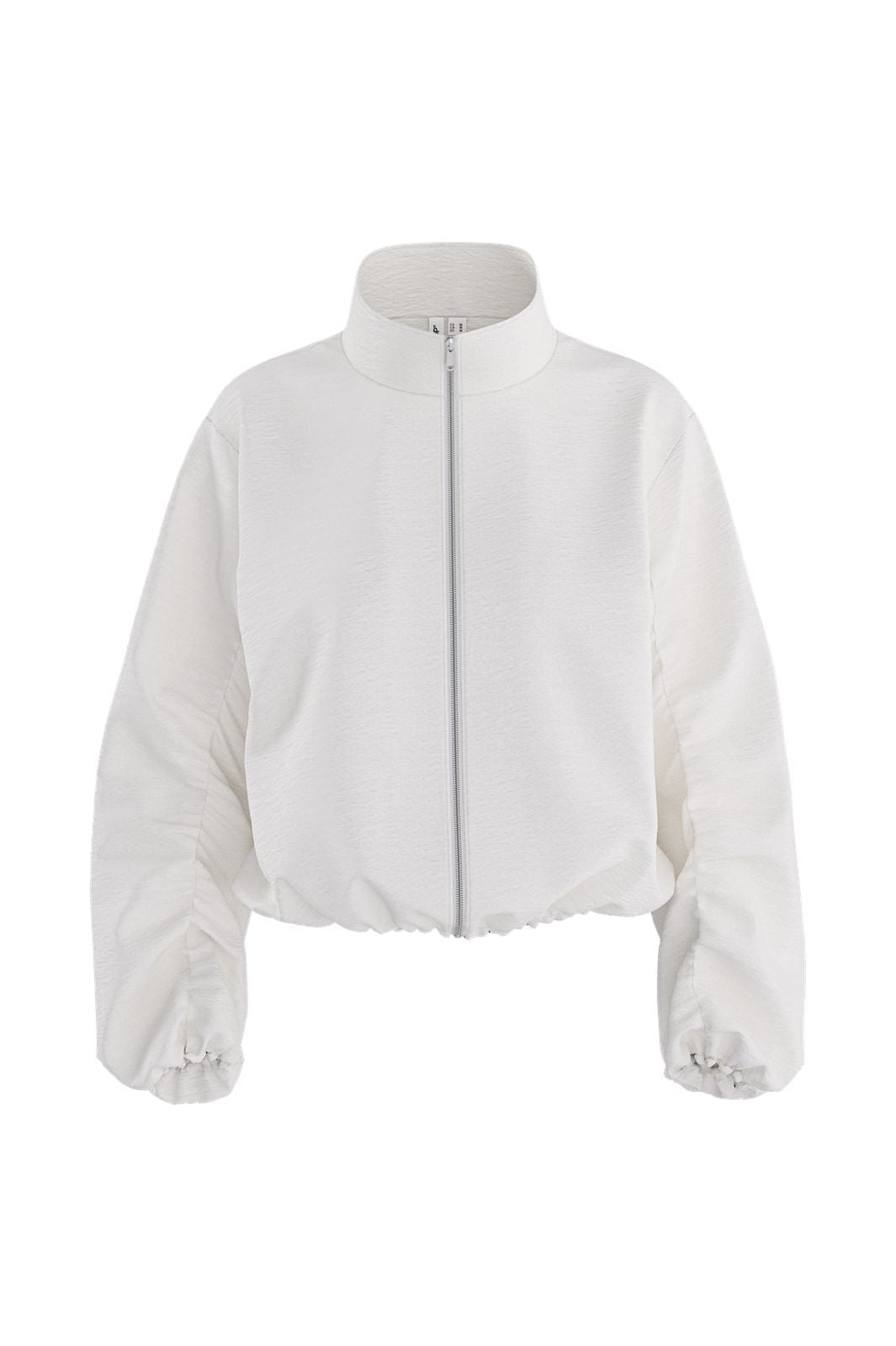Hypedrop - Hdvallie Ls Zip Top 32001085 - 5236244 - White