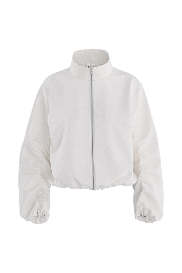 Hypedrop - Hdvallie Ls Zip Top 32001085 - 5236244 - White
