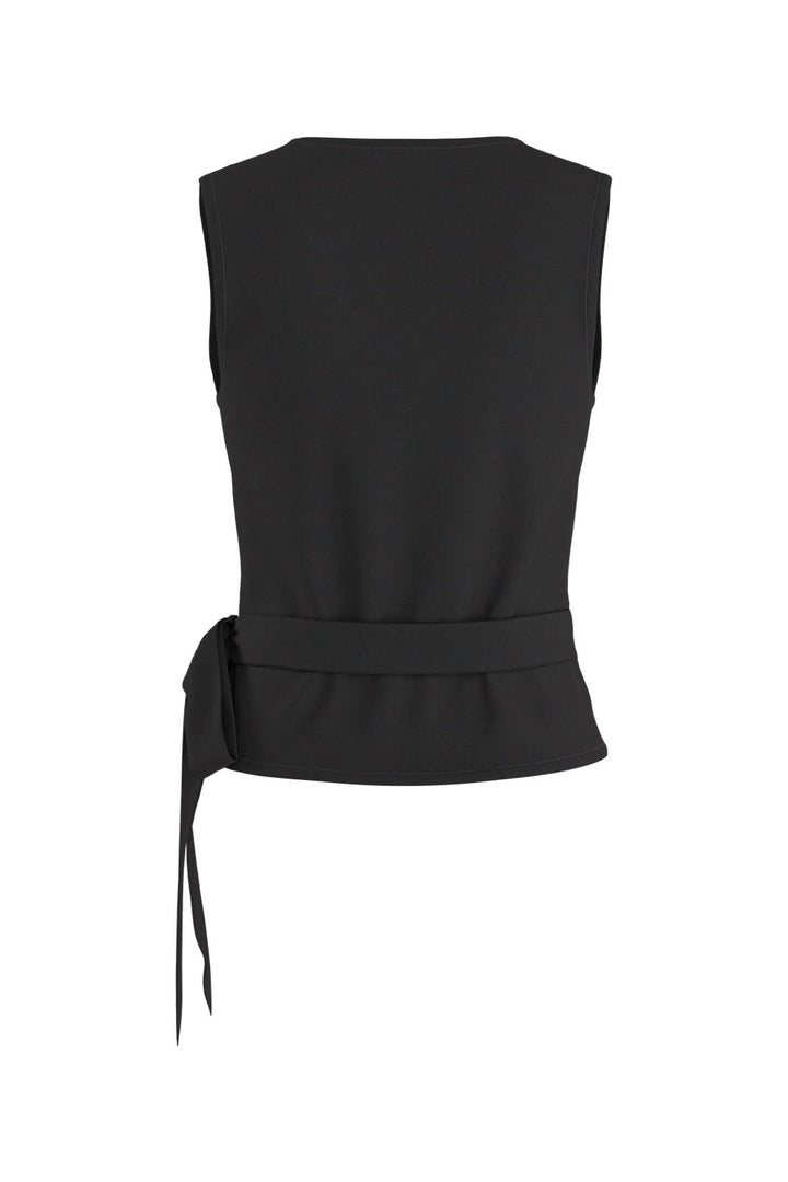 Hypedrop - Hdvina Sl Wrap Top 32001083 - 5236248 - Black