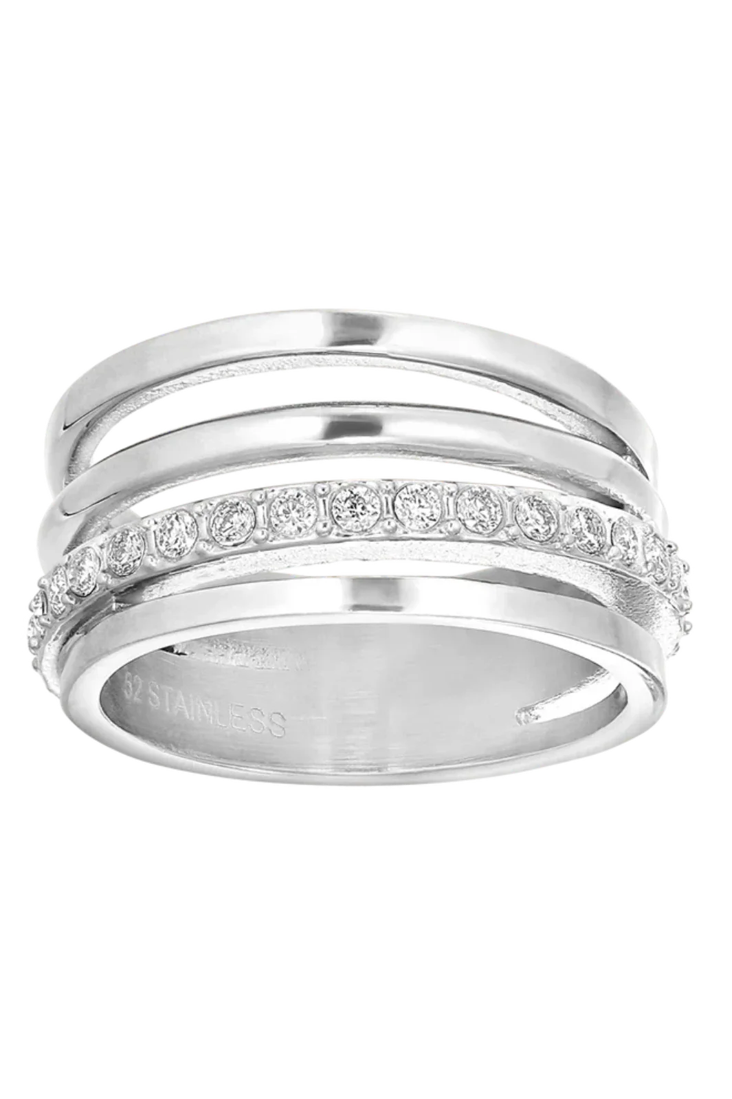 Jane Koenig - Big Olympia Ring BOR-SS26-SS-S - Silver Ringe 