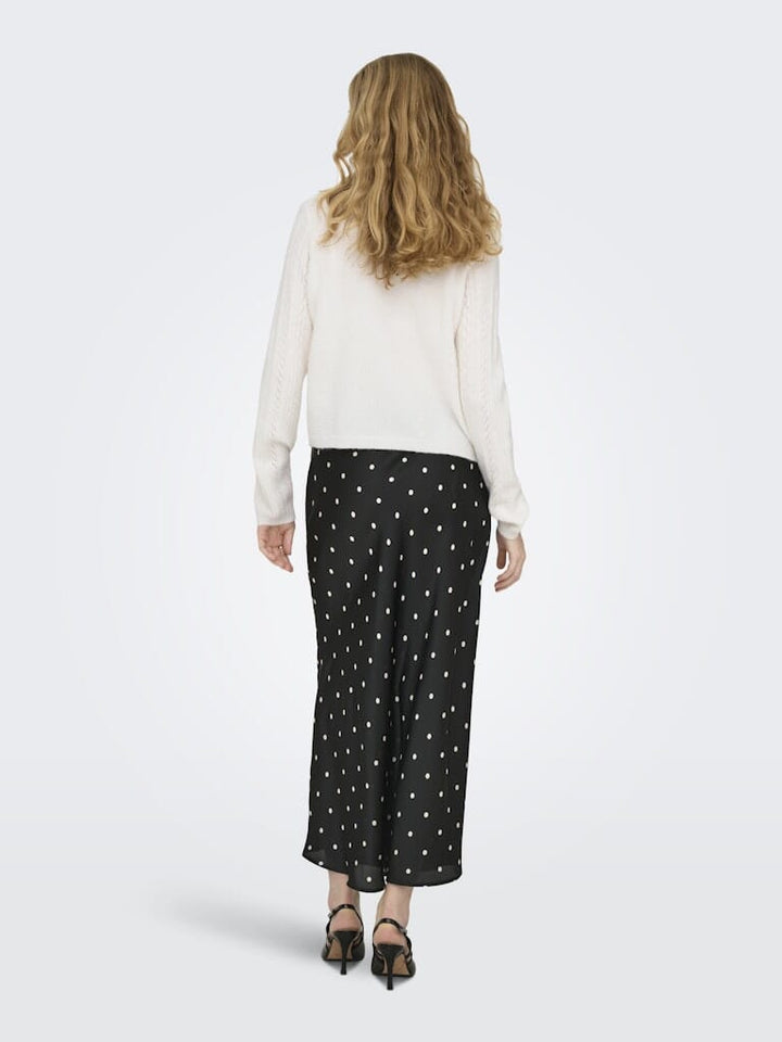 JDY - Jdyapril Life L/S O-Neck Cardigan Knt - 4989001 Bright White Melange Cardigans 