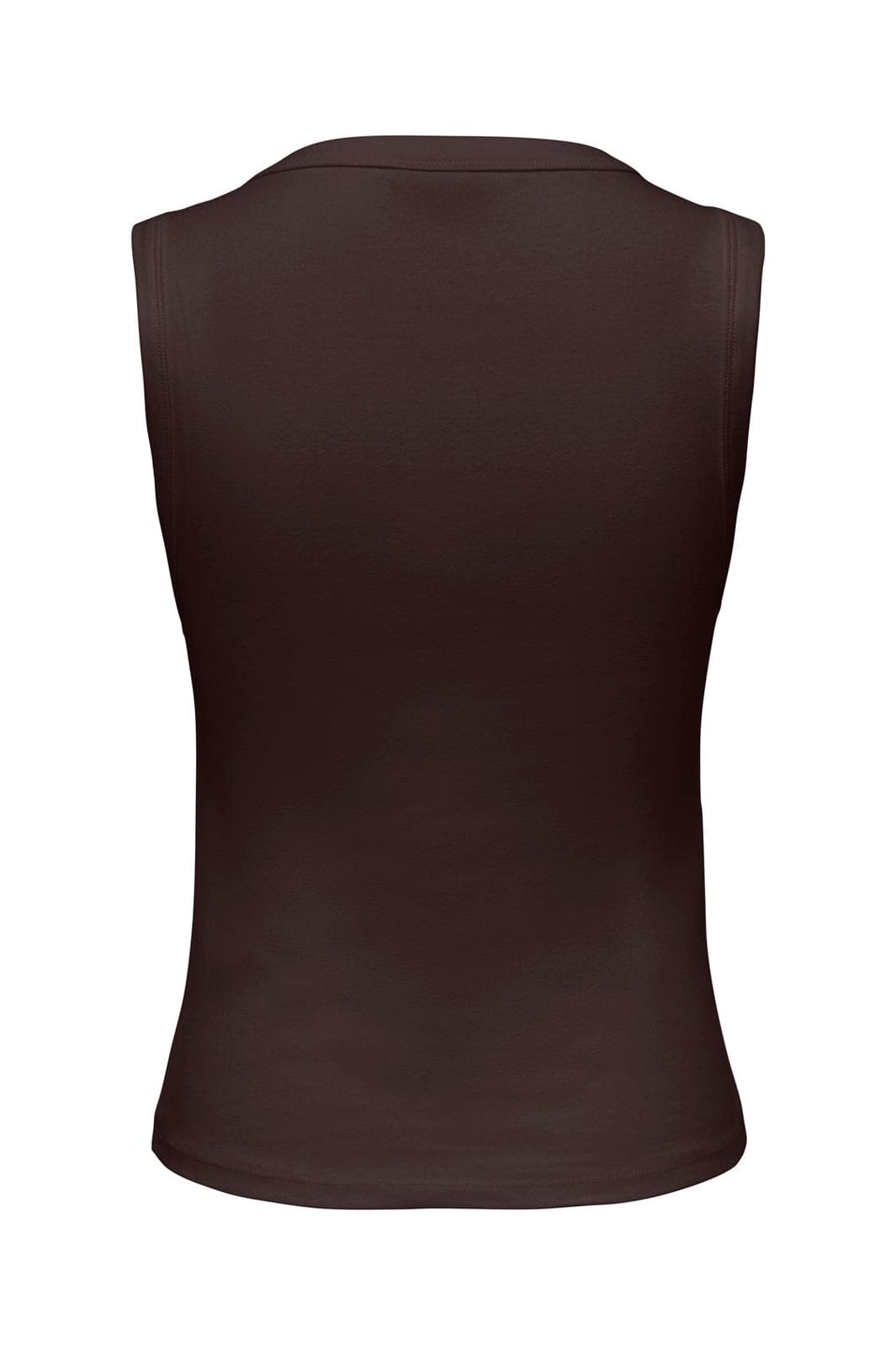 JDY - Jdyaspa Life S/L Vneck Tank Top - 5289328 Chocolate Torte