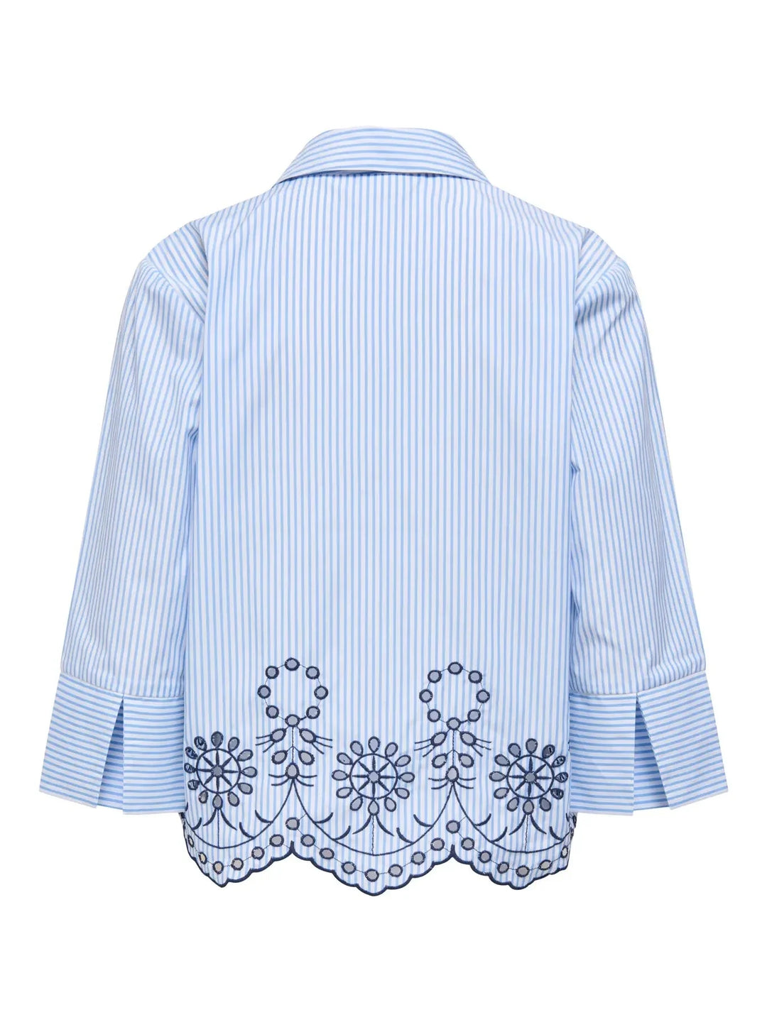 JDY - Jdybille L/S Embroidery Top - 5004770 White Provence Skjorter 