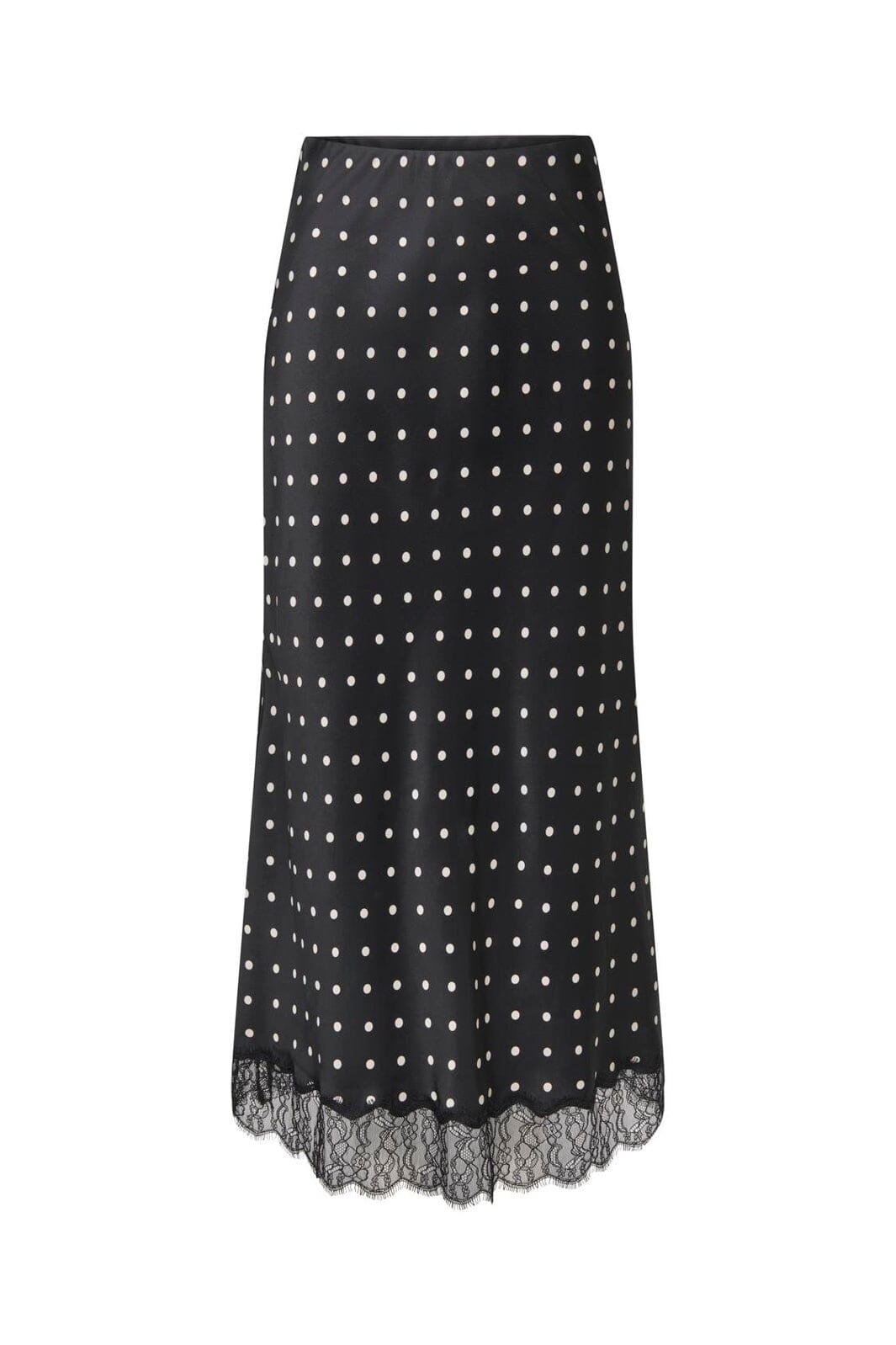 JDY - Jdycally Midi Skirt - 5093503 Black Cloud Dancer Dot