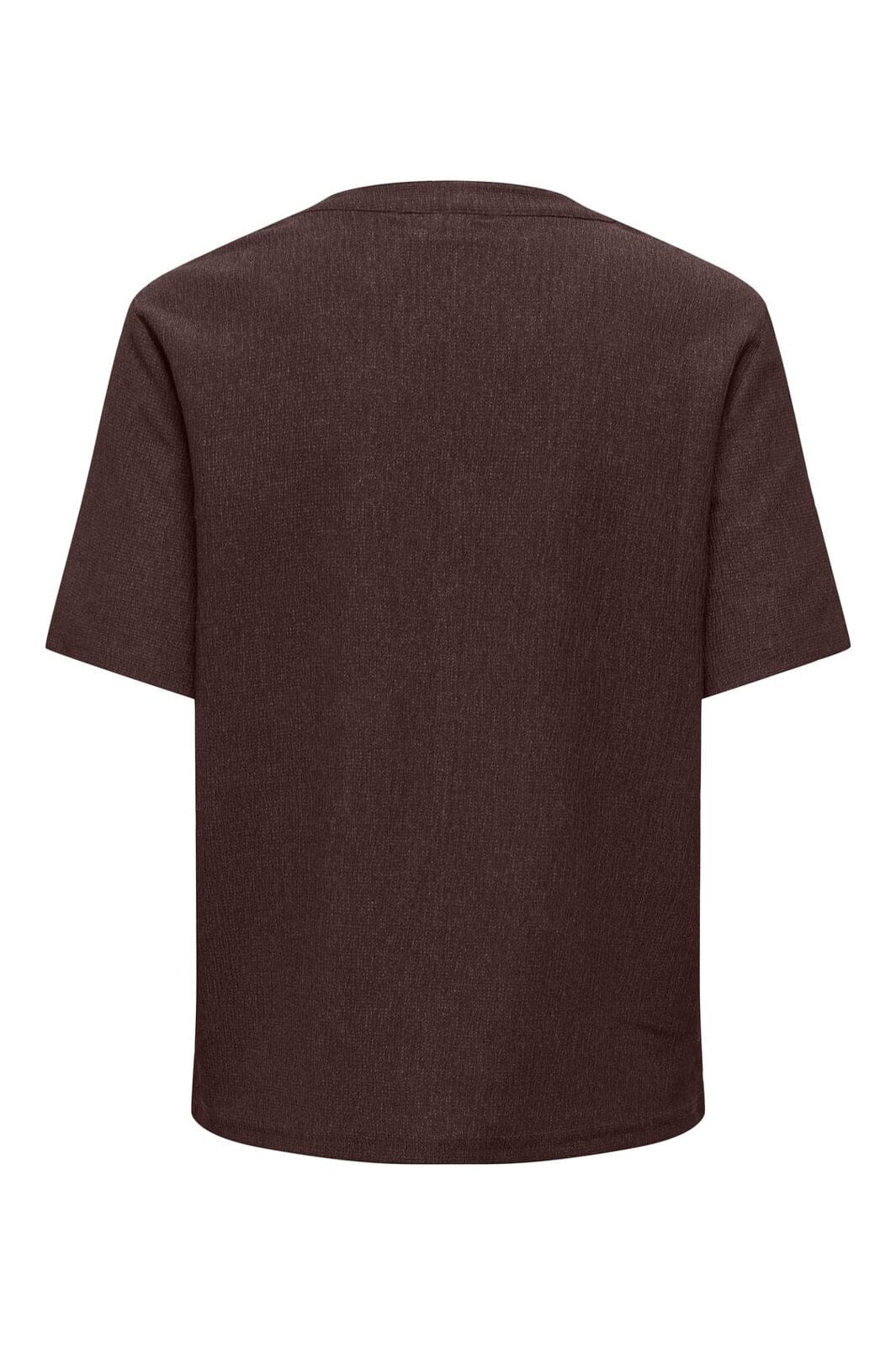 JDY - Jdydebbie Ss V Neck Top Dia - 5104544 Coffee Bean