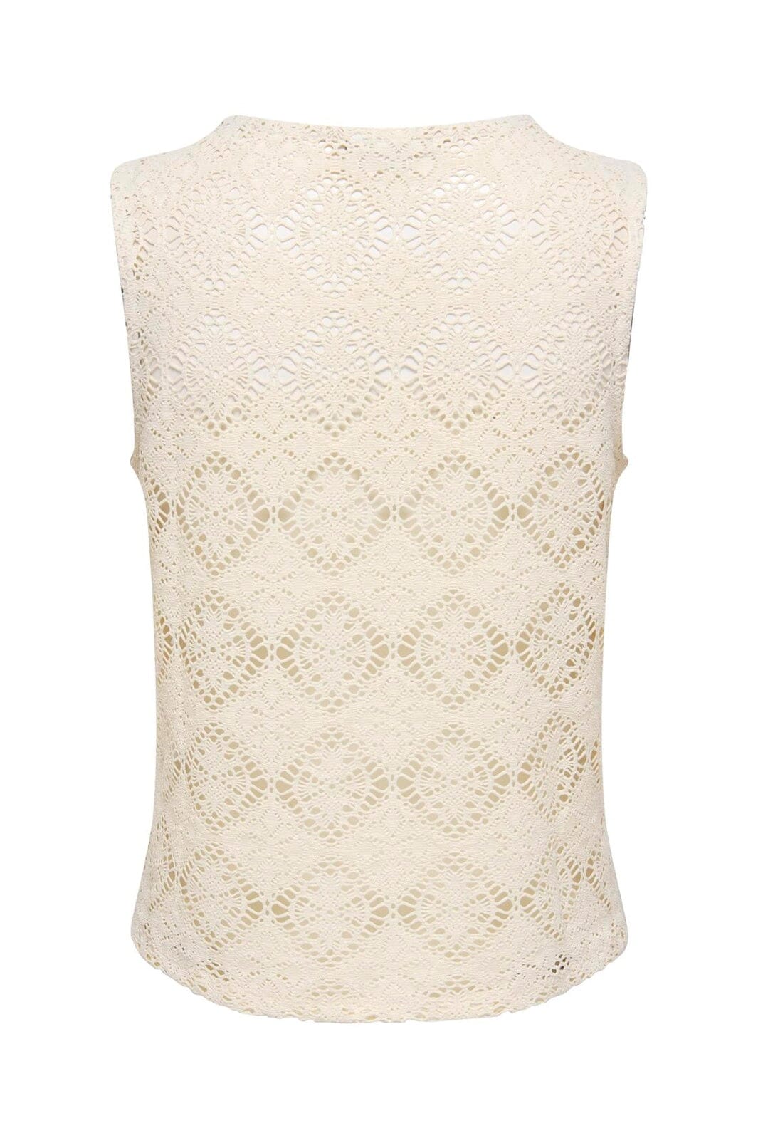 JDY - Jdyeva S/L V Neck Button Top Dia - 5014362 Birch