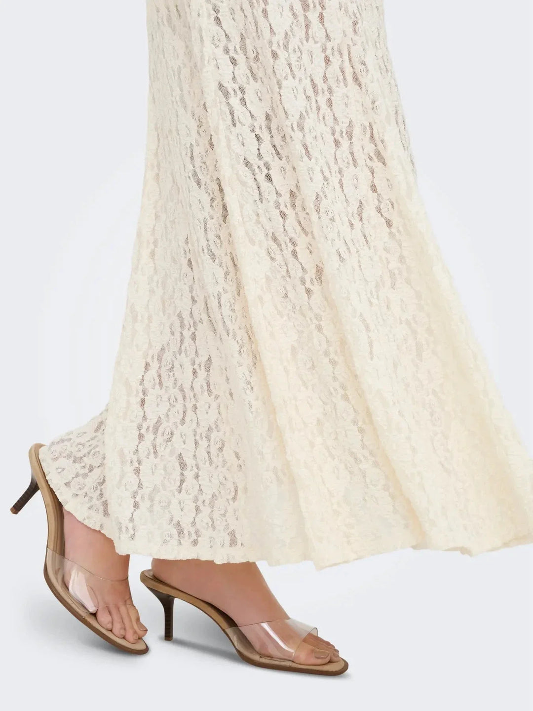 JDY - Jdygallas Long Lace Skirt - 4987045 Pristine Nederdele 