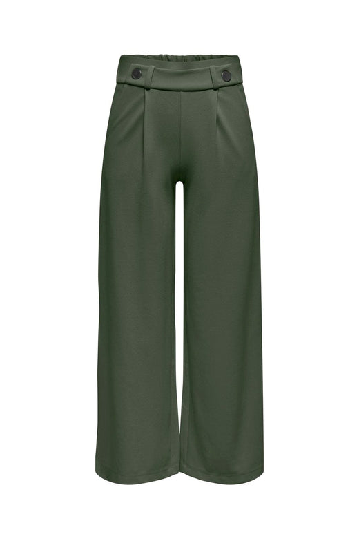 JDY - Jdygeggo Life New Long Pant - 4661283 Kambaba Black Buttons