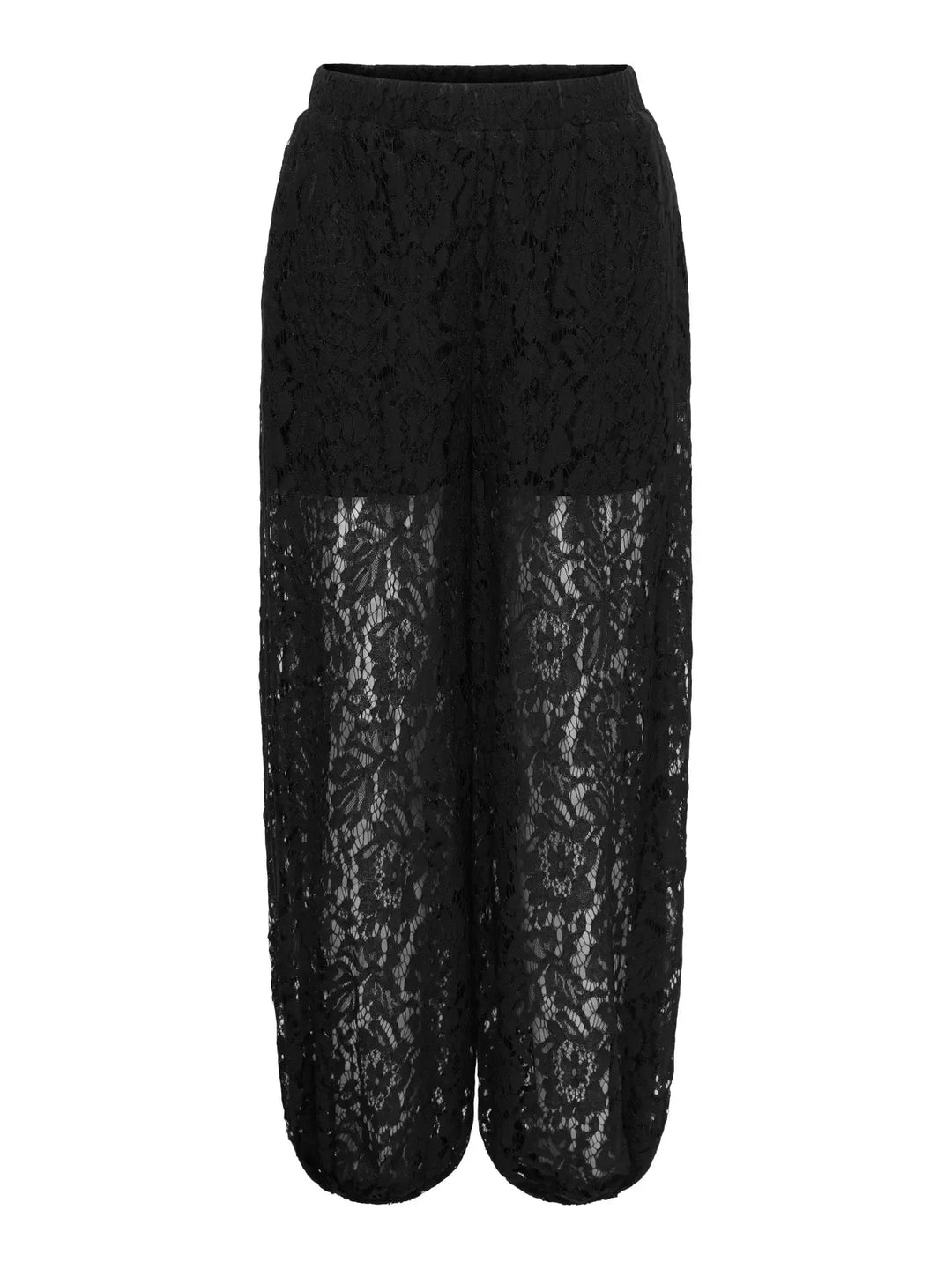 JDY - Jdyjulia Lace Balloon Pant - 5101606 Black Bukser 