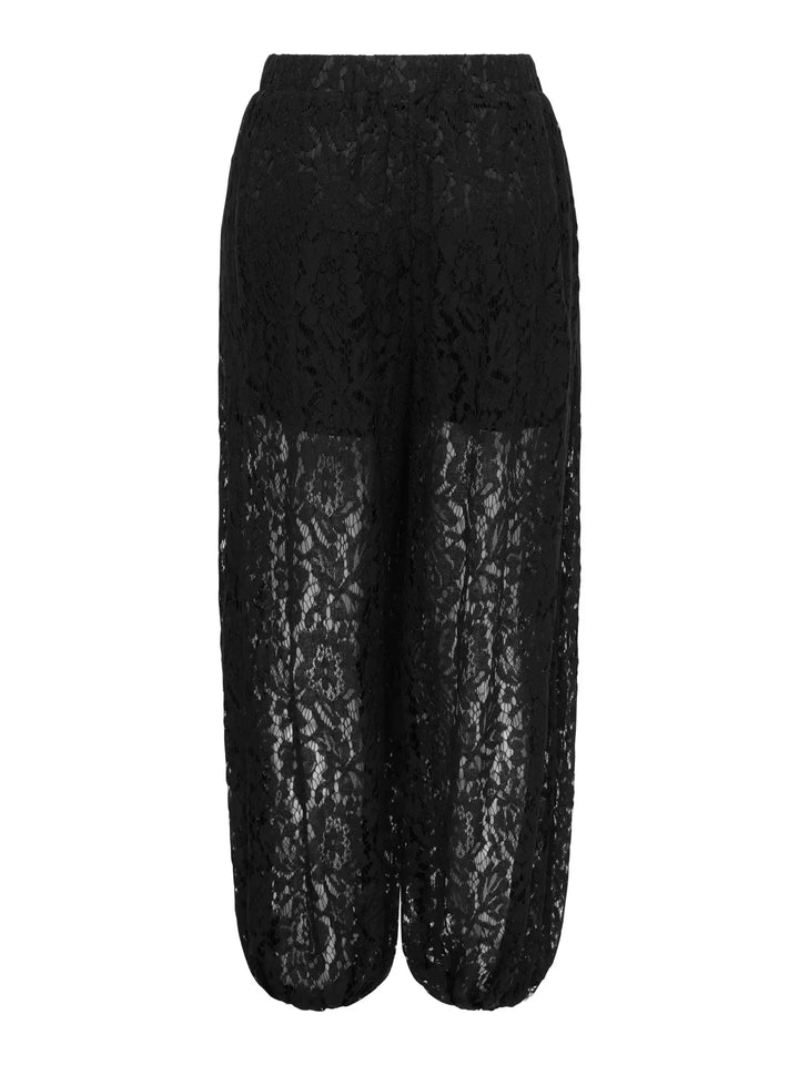 JDY - Jdyjulia Lace Balloon Pant - 5101606 Black Bukser 