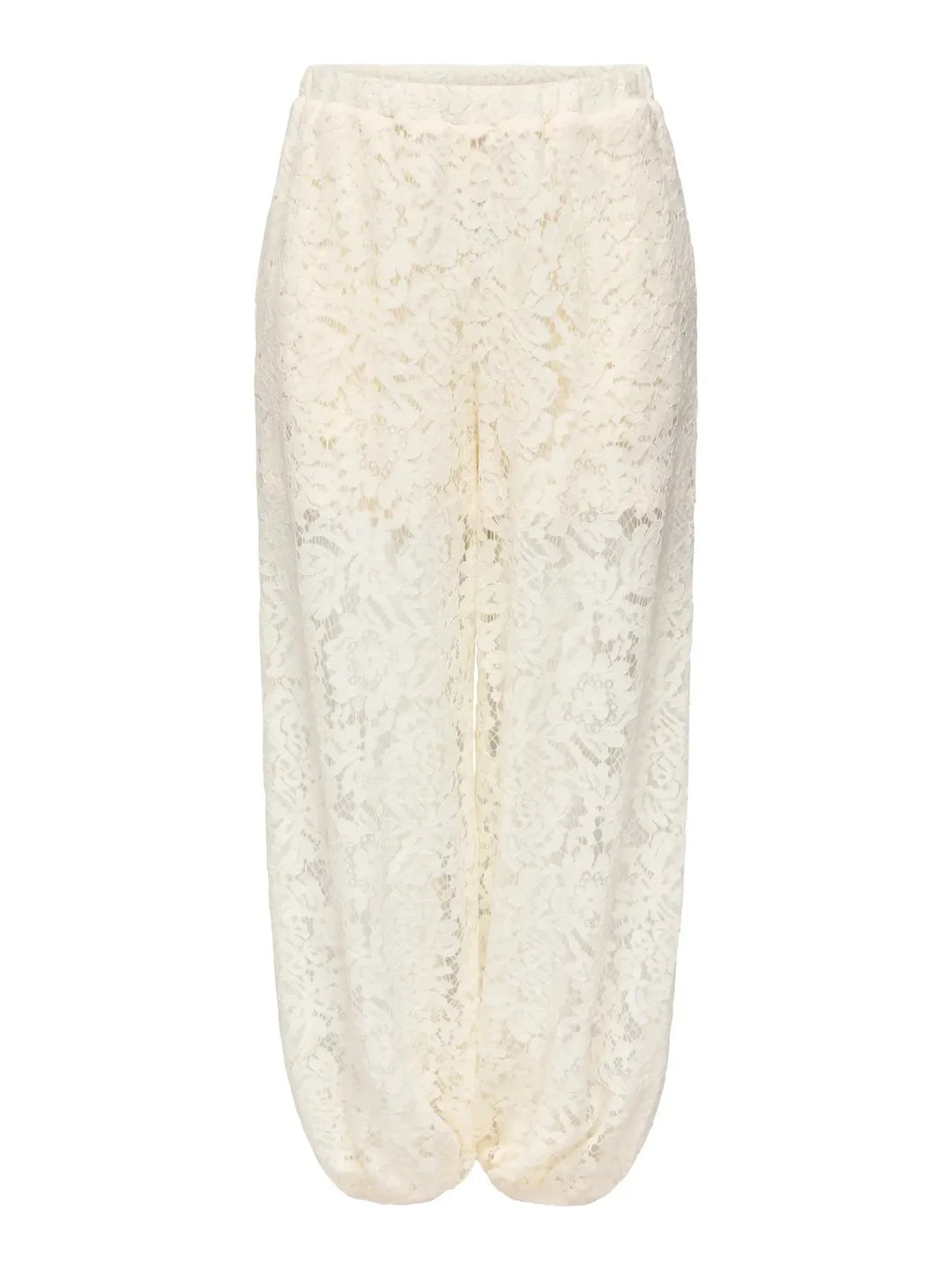 JDY - Jdyjulia Lace Balloon Pant - 5127283 Egret Bukser 