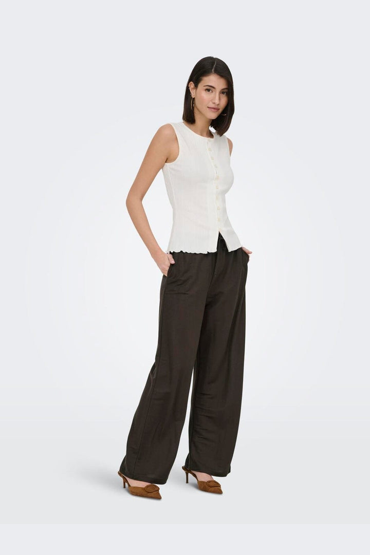 JDY - Jdyleslie Pant - 5014858 Chocolate Brown