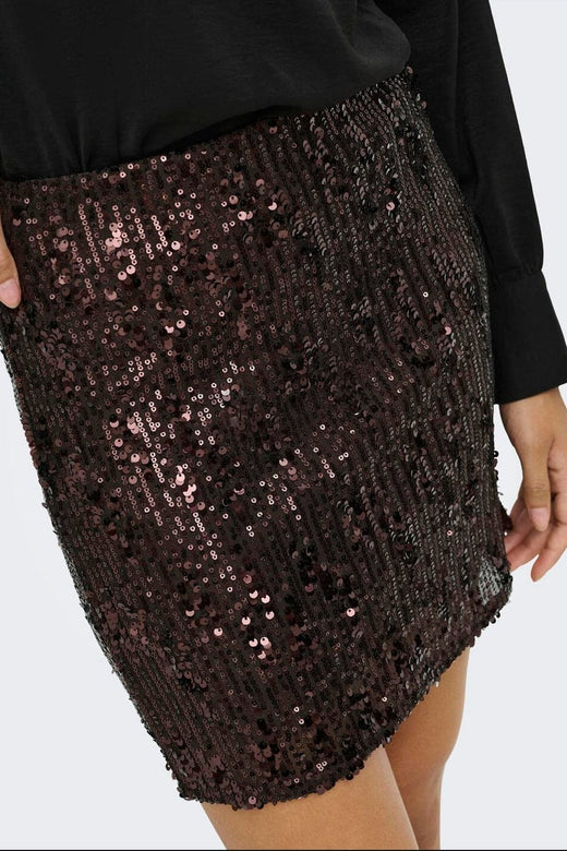 JDY - Jdylola Mini Skirt - 5173961 Rum Raisin