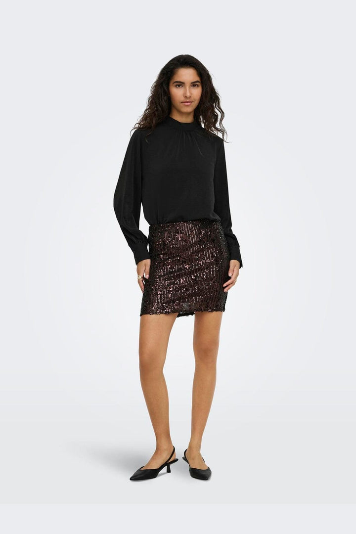JDY - Jdylola Mini Skirt - 5173961 Rum Raisin