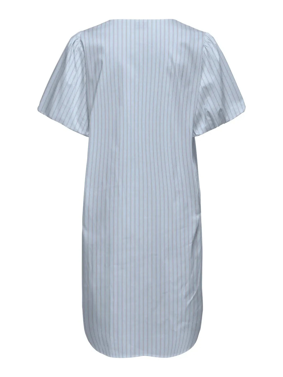 JDY - Jdymio 2/4 Mididress Dia - 5049556 Cashmere Blue 01-02-26 White & Toasted Coconut Kjoler 