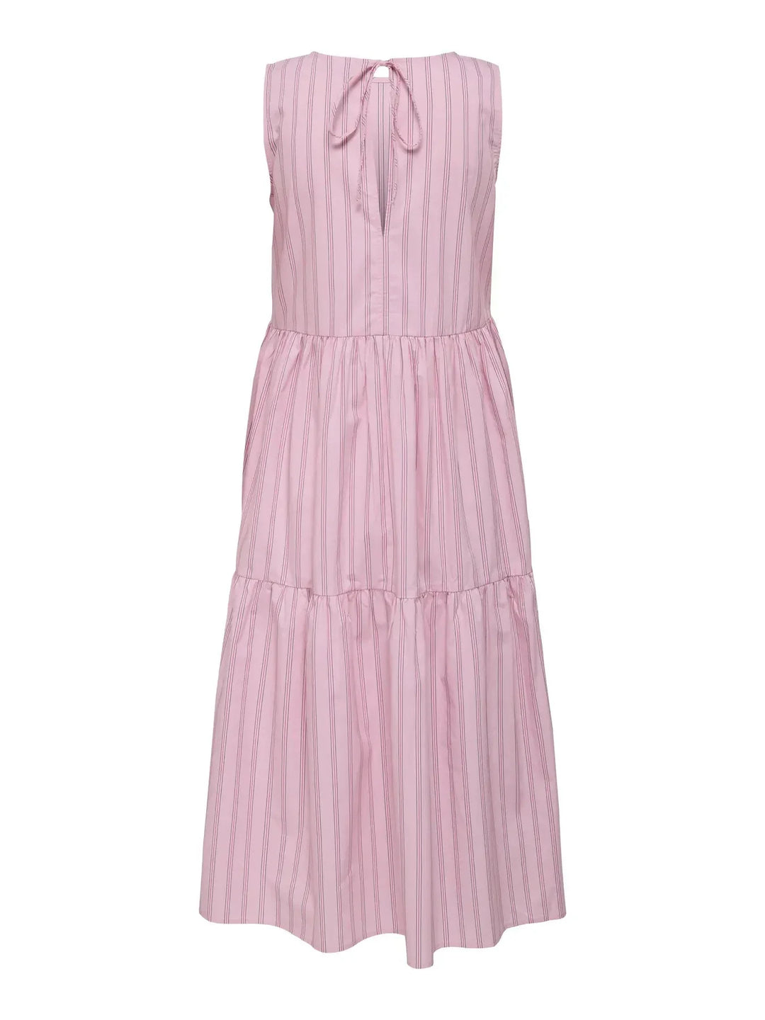 JDY - Jdymio S/L Mididress Dia - 4985652 Pink Lady 05-02-26 Wild Orchid&Black Kjoler 