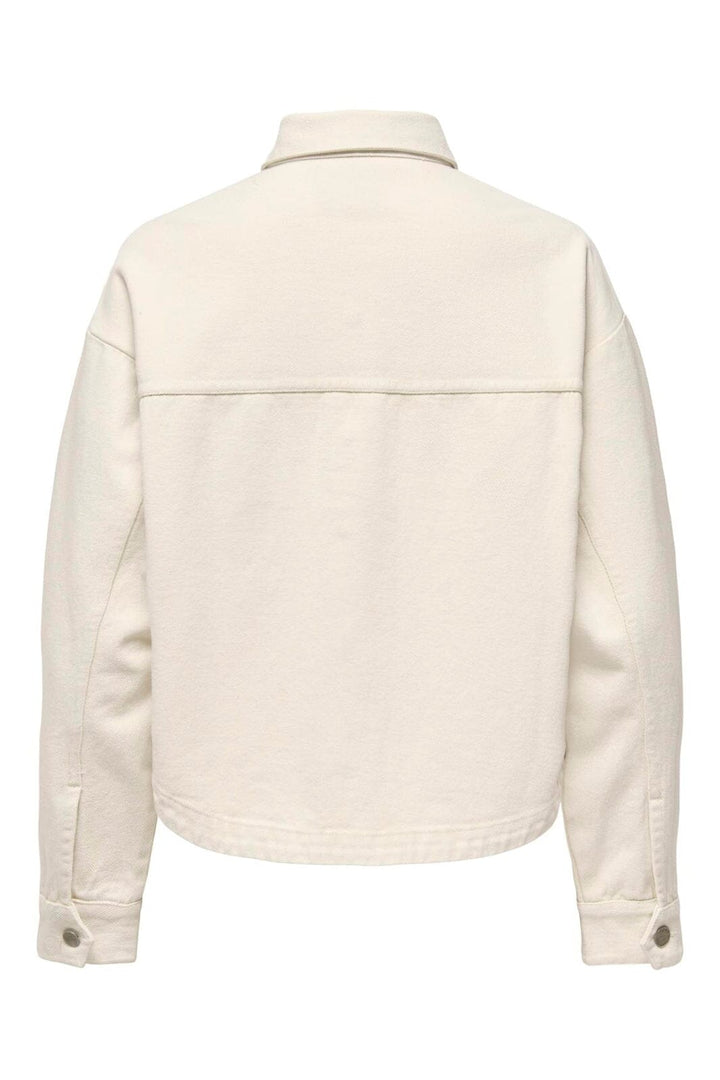 JDY - Jdynoma L/S Shacket - 4925072 Ecru