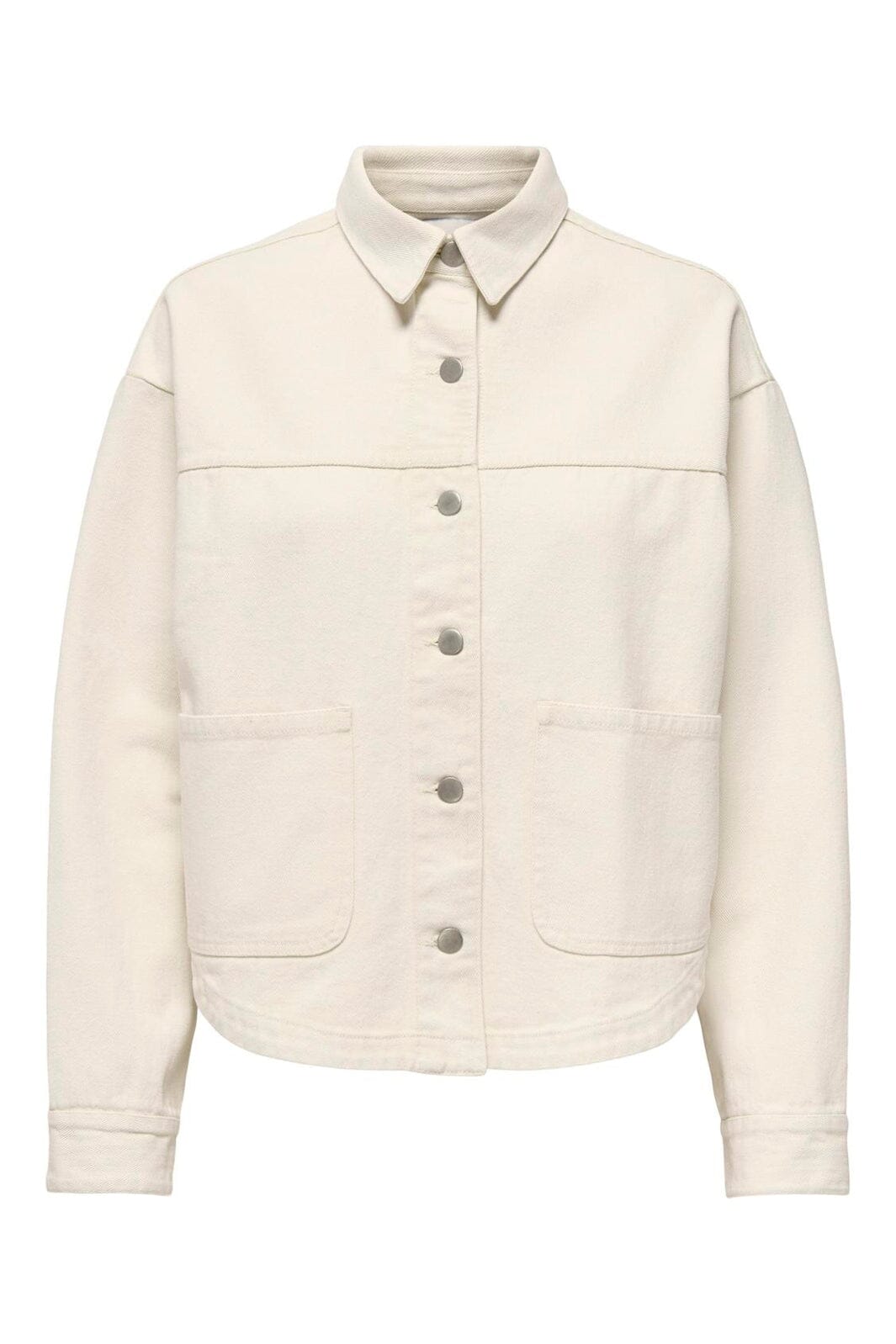 JDY - Jdynoma L/S Shacket - 4925072 Ecru