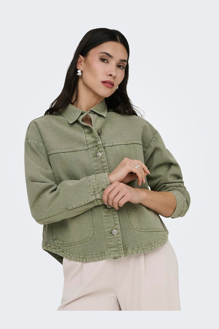 JDY - Jdynoma L/S Shacket - 4925074 Kalamata