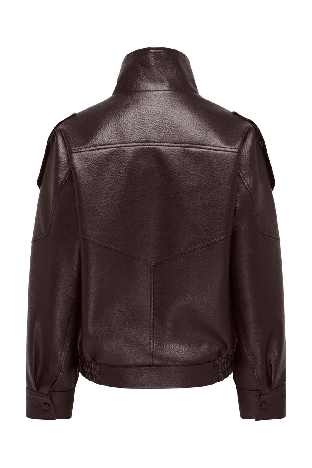 JDY - Jdyraye Pu Oversized Bomber Jacket - 5131697 Chocolate Torte