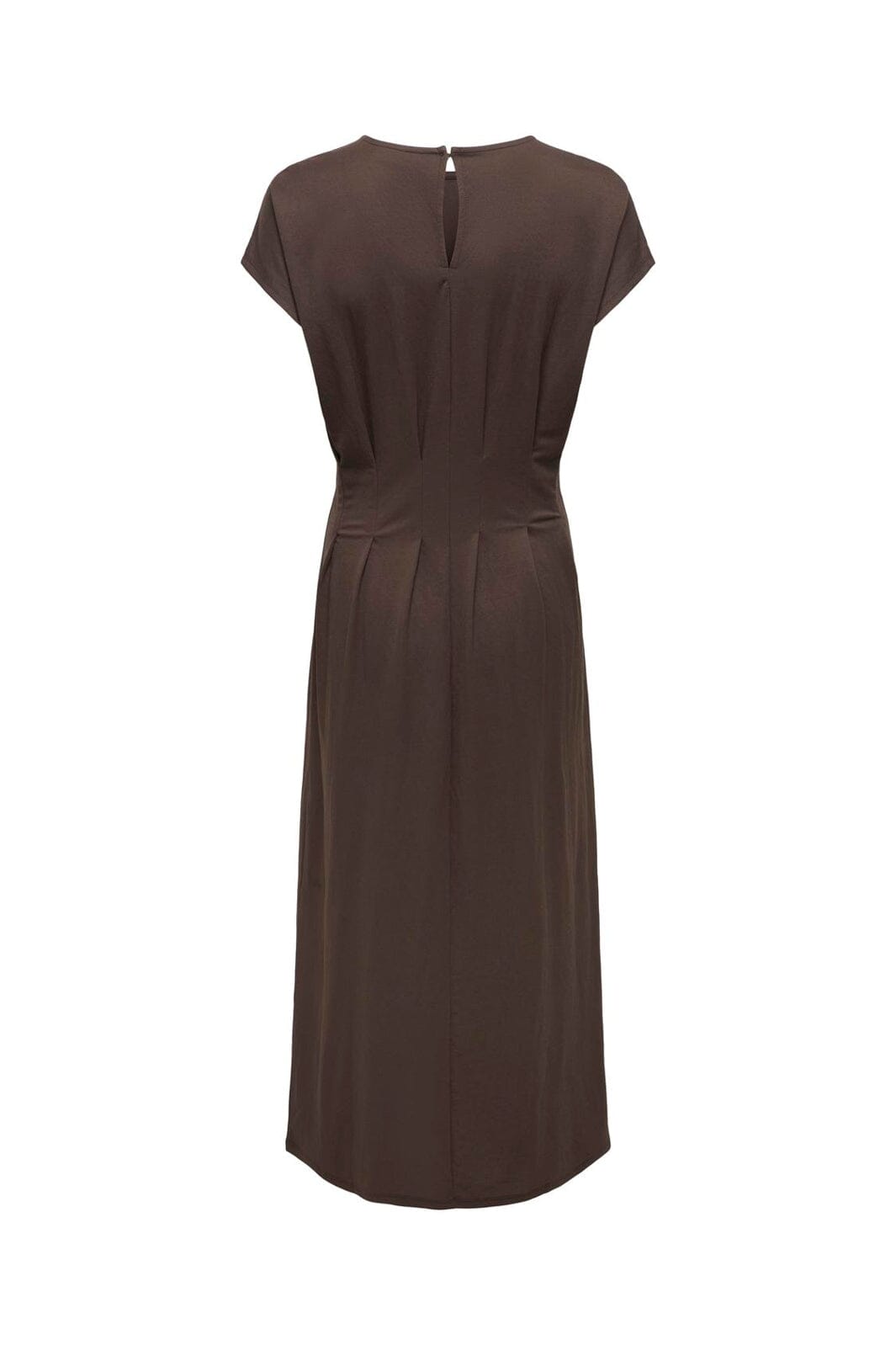 JDY - Jdyrebekka Life S/S Midi Dress - 5057766 Chocolate Brown