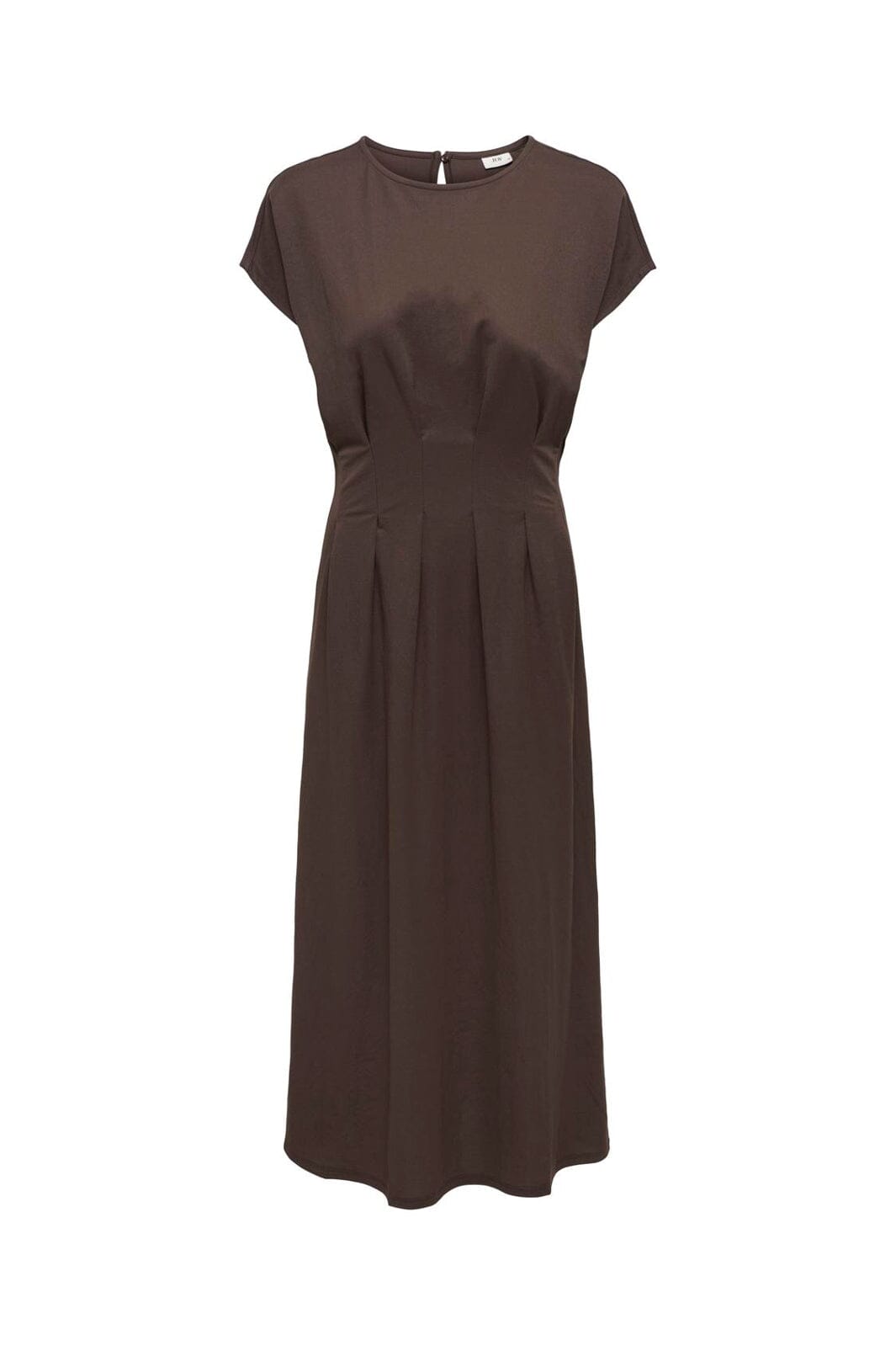 JDY - Jdyrebekka Life S/S Midi Dress - 5057766 Chocolate Brown