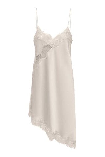JDY - Jdysigrid S/L Asym Lace Dress - 5165585 Moonbeam Moonbeam Lace Kjoler 