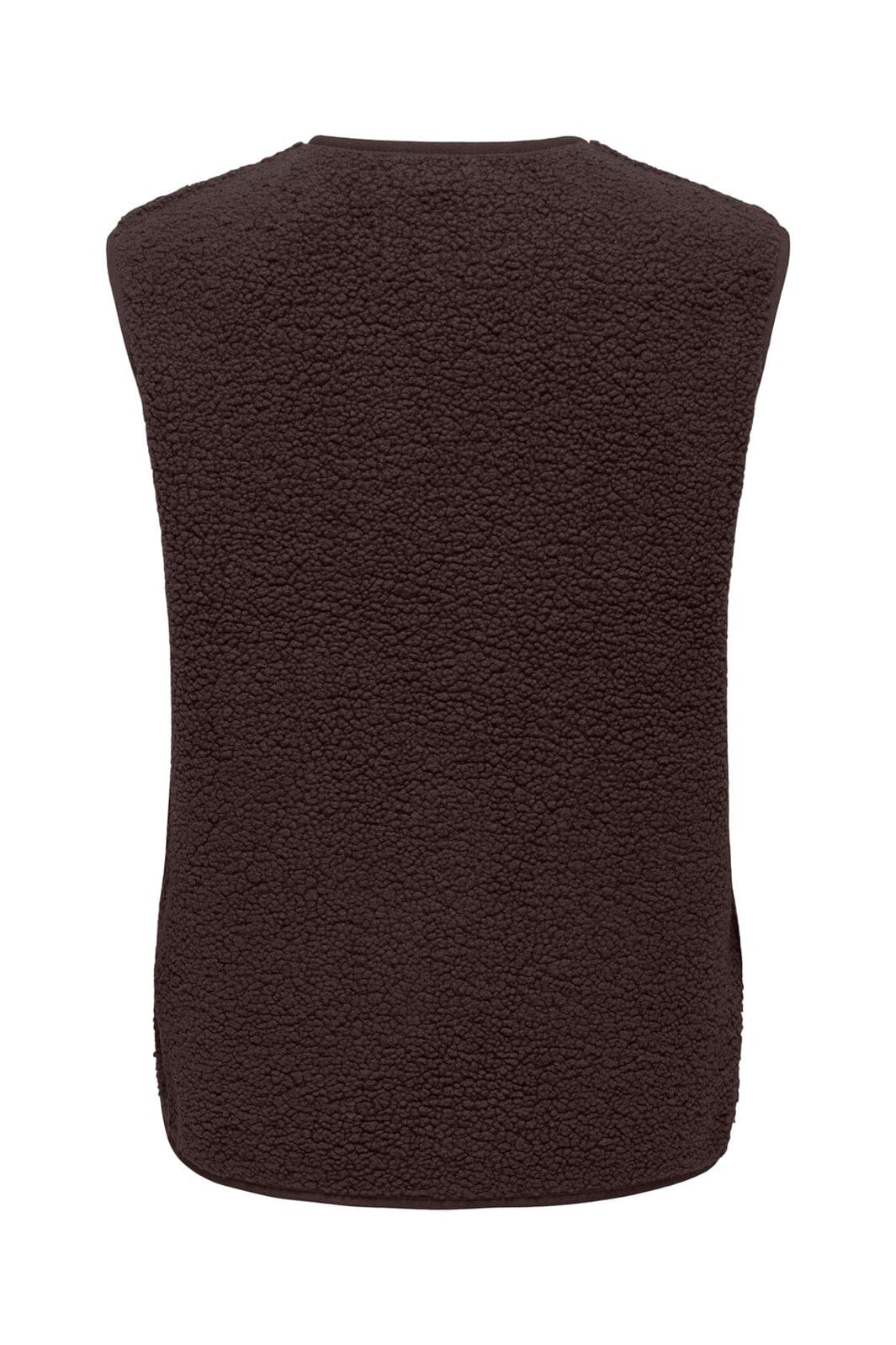 JDY - Jdysimina Teddy Waistcoat Qiq - 5102629 Chocolate Torte