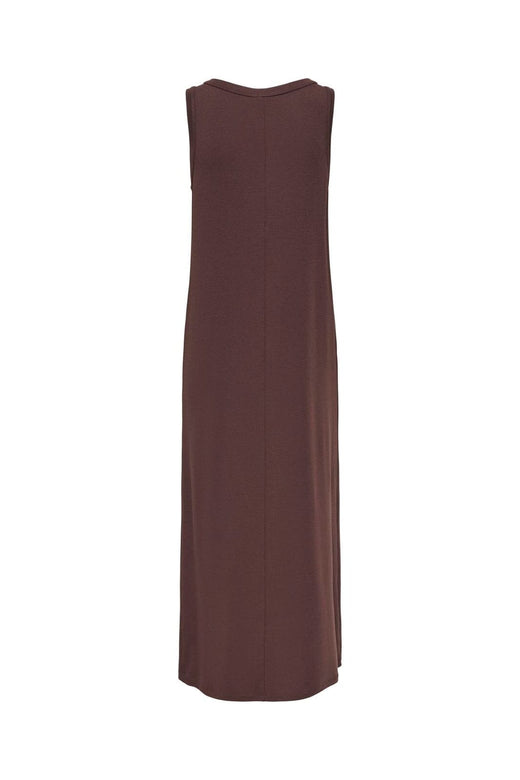 JDY - Jdyuffa S/L Long Dress - 5195585 Chicory Coffee