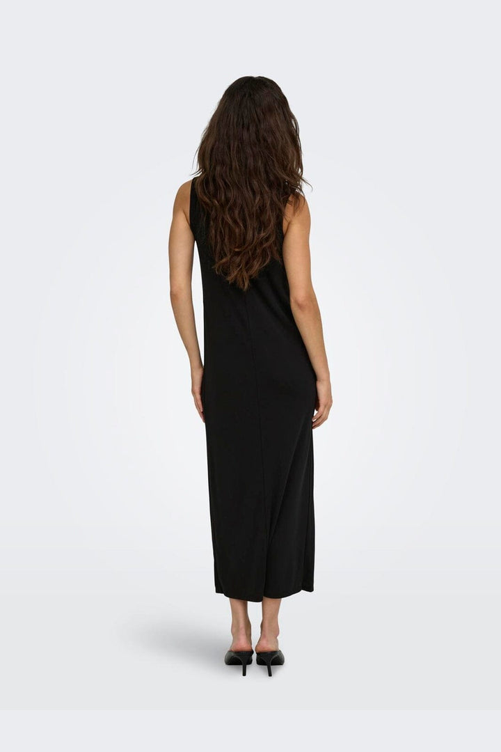 JDY - Jdyuffa S/L Long Dress - 5195586 Black