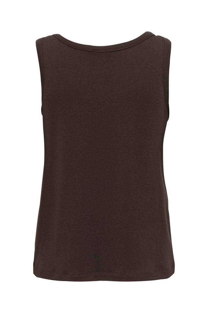 JDY - Jdyuffa S/L Top - 4969517 Chicory Coffee