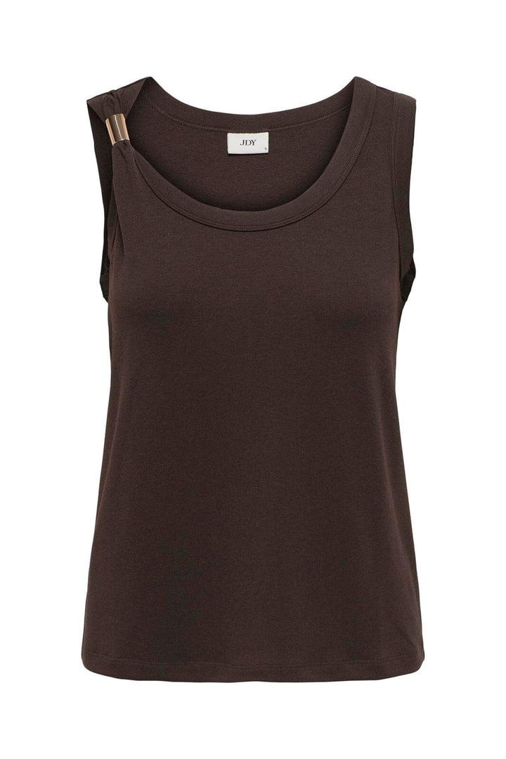 JDY - Jdyuffa S/L Top - 4969517 Chicory Coffee
